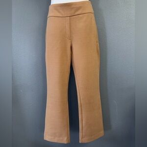 Express Knit Kit High Rise Bootcut Pants Camel Tan NWT Size M